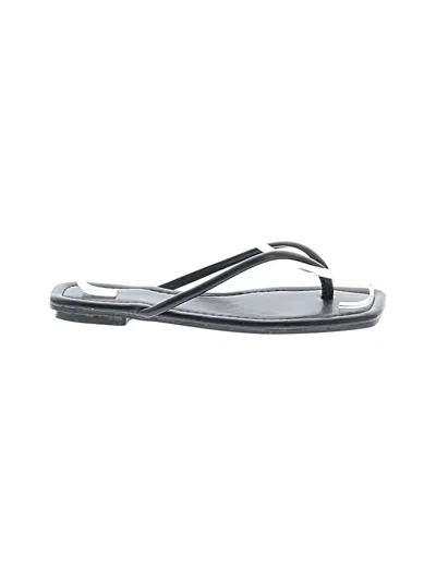 Pre-owned Unbranded Flip Flops In Silver