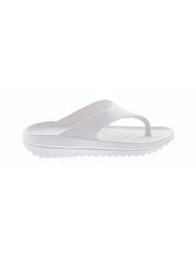 Pre-owned Unbranded Flip Flops In White