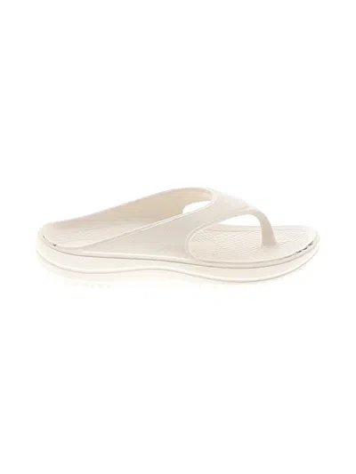 Pre-owned Unbranded Flip Flops In White
