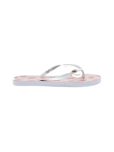 Pre-owned Unbranded Flip Flops In White