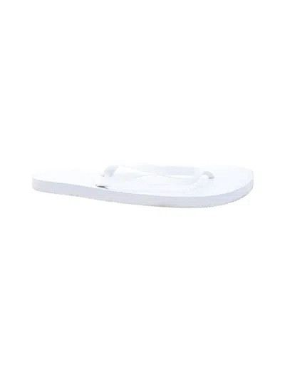 Pre-owned Unbranded Flip Flops In White