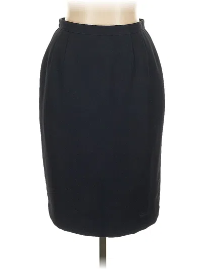 Pre-owned Unbranded Formal Skirt In Black