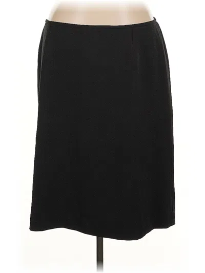 Pre-owned Unbranded Formal Skirt In Black
