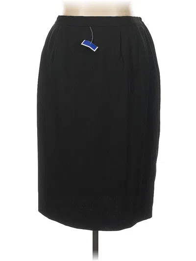 Pre-owned Unbranded Formal Skirt In Black