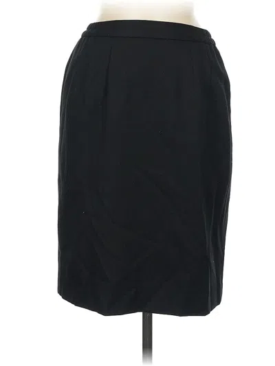 Pre-owned Unbranded Formal Skirt In Black