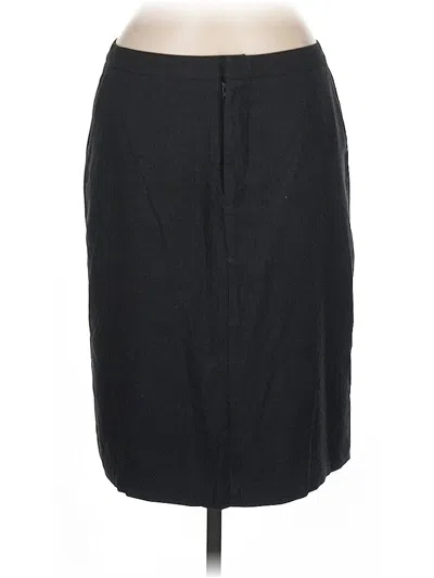 Pre-owned Unbranded Formal Skirt In Black