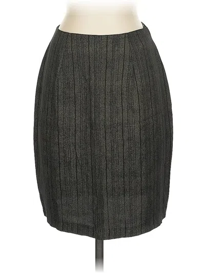 Pre-owned Unbranded Formal Skirt In Black