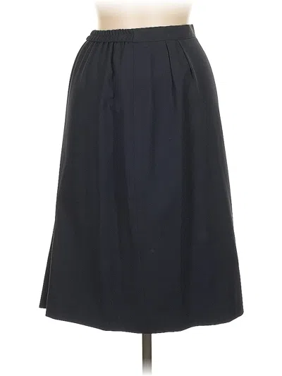 Pre-owned Unbranded Formal Skirt In Black