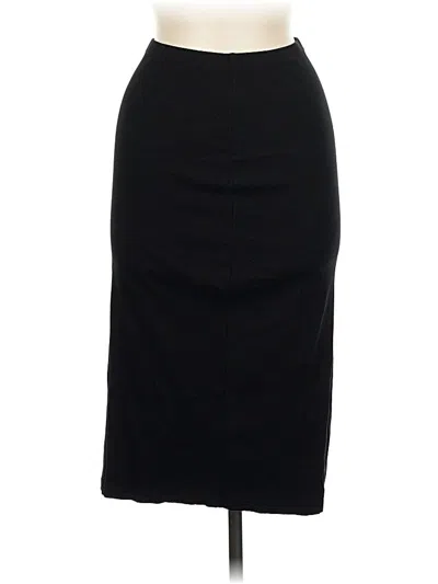 Pre-owned Unbranded Formal Skirt In Black