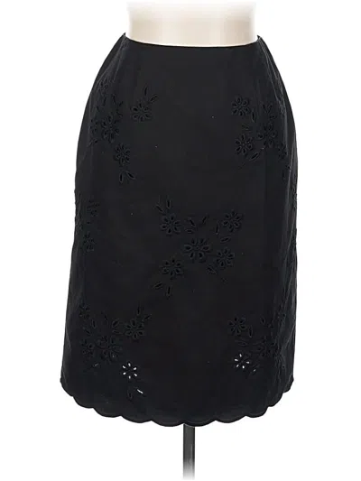 Pre-owned Unbranded Formal Skirt In Black