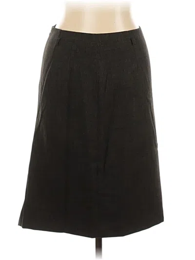Pre-owned Unbranded Formal Skirt In Black