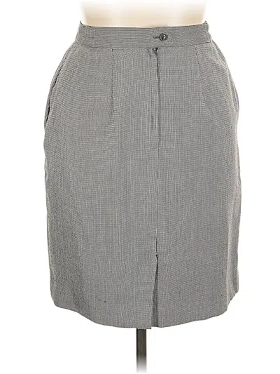 Pre-owned Unbranded Formal Skirt In Black