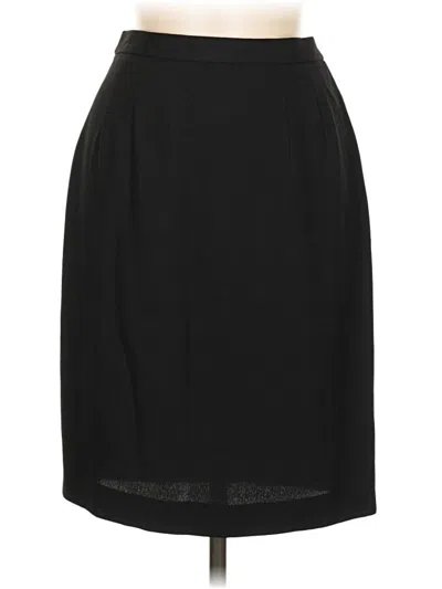 Pre-owned Unbranded Formal Skirt In Black