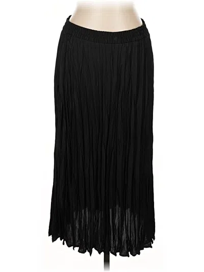 Pre-owned Unbranded Formal Skirt In Black