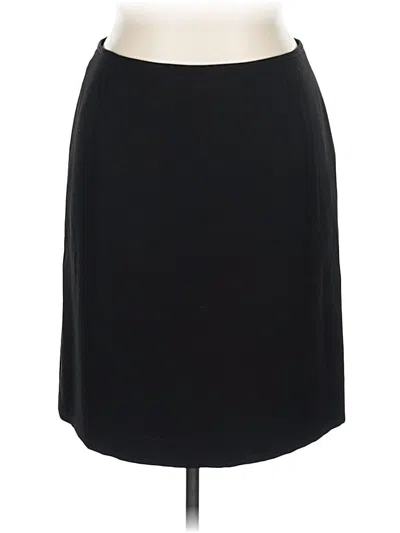 Pre-owned Unbranded Formal Skirt In Black