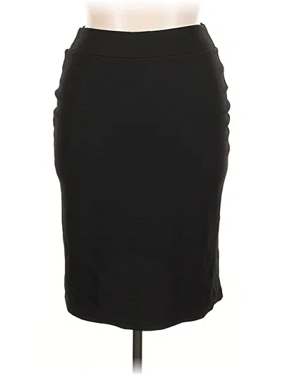 Pre-owned Unbranded Formal Skirt In Black