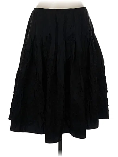Pre-owned Unbranded Formal Skirt In Black