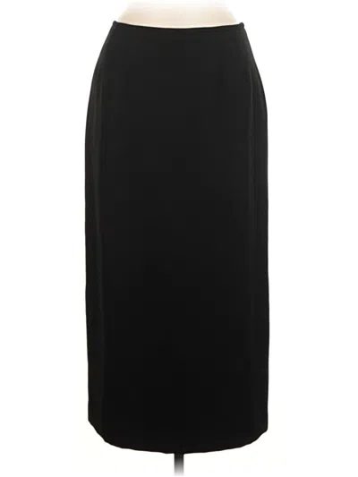 Pre-owned Unbranded Formal Skirt In Black