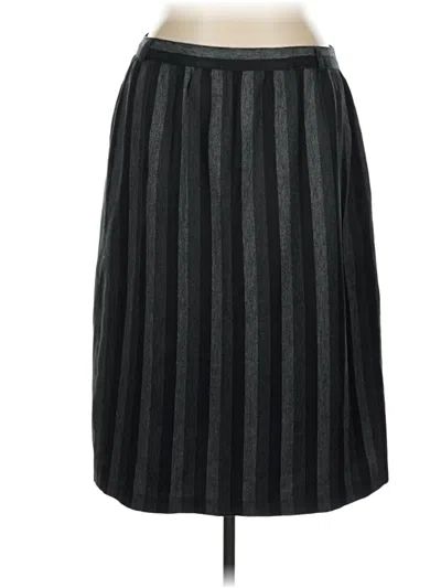 Pre-owned Unbranded Formal Skirt In Black
