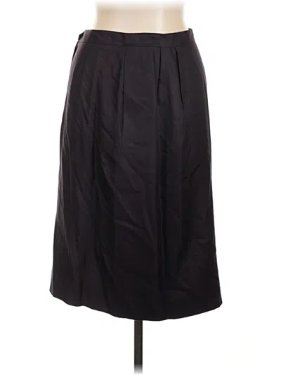 Pre-owned Unbranded Formal Skirt In Black