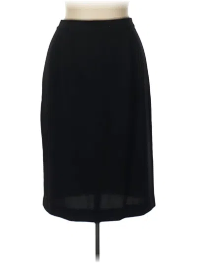 Pre-owned Unbranded Formal Skirt In Black