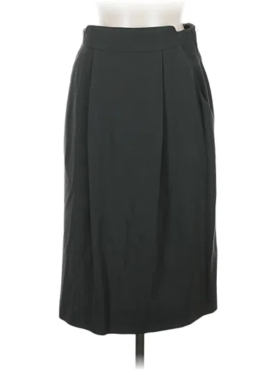 Pre-owned Unbranded Formal Skirt In Black