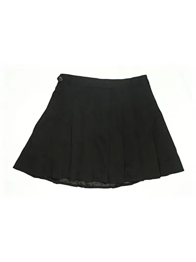 Pre-owned Unbranded Formal Skirt In Black