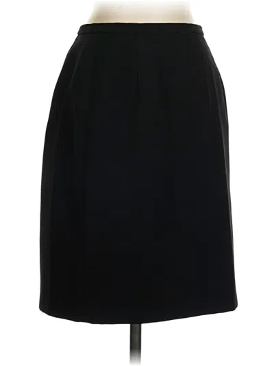 Pre-owned Unbranded Formal Skirt In Black