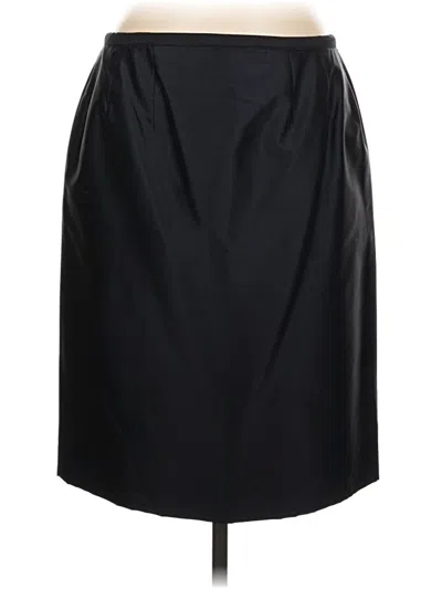 Pre-owned Unbranded Formal Skirt In Black