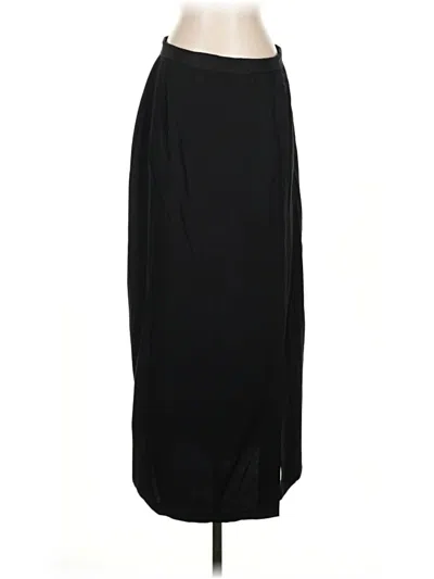 Pre-owned Unbranded Formal Skirt In Black