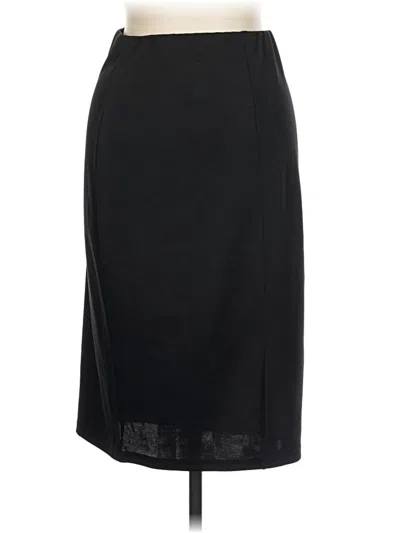 Pre-owned Unbranded Formal Skirt In Black