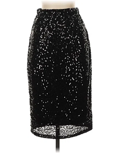 Pre-owned Unbranded Formal Skirt In Black