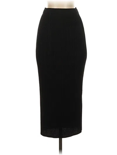 Pre-owned Unbranded Formal Skirt In Black