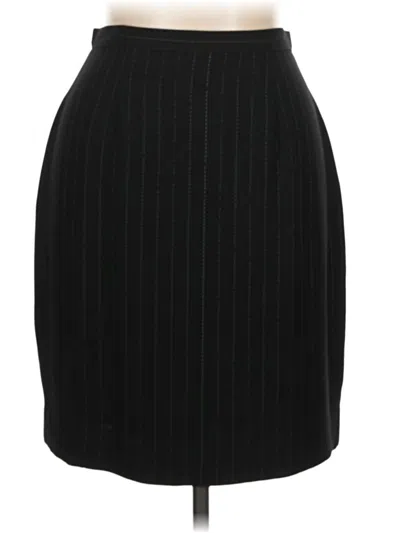 Pre-owned Unbranded Formal Skirt In Black