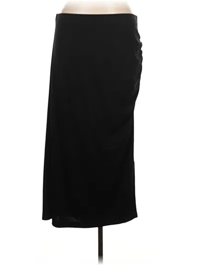 Pre-owned Unbranded Formal Skirt In Black