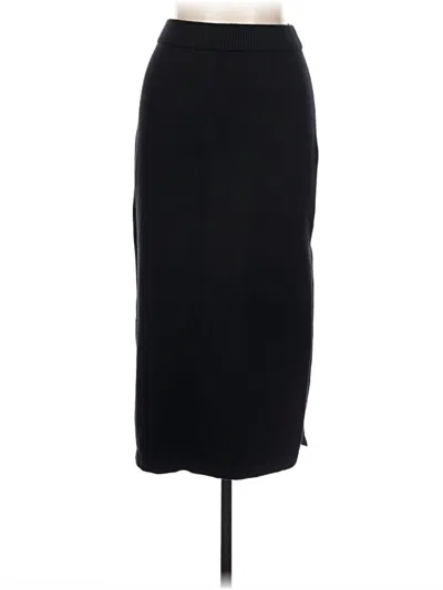 Pre-owned Unbranded Formal Skirt In Black