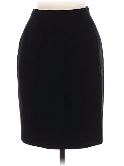 Pre-owned Unbranded Formal Skirt In Black