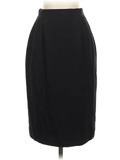 Pre-owned Unbranded Formal Skirt In Black
