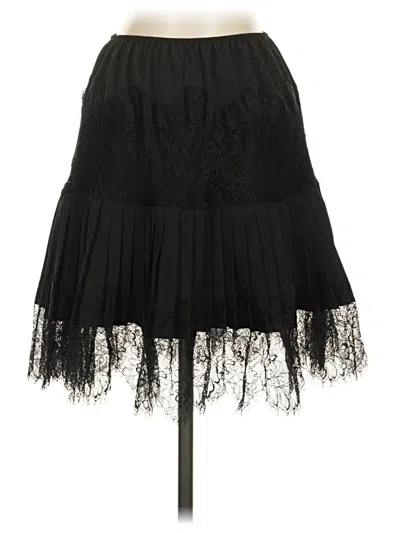 Pre-owned Unbranded Formal Skirt In Black