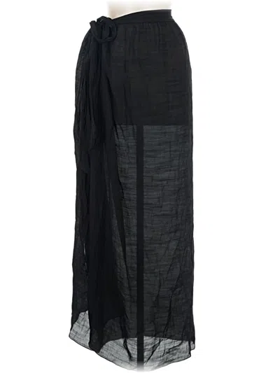 Pre-owned Unbranded Formal Skirt In Black