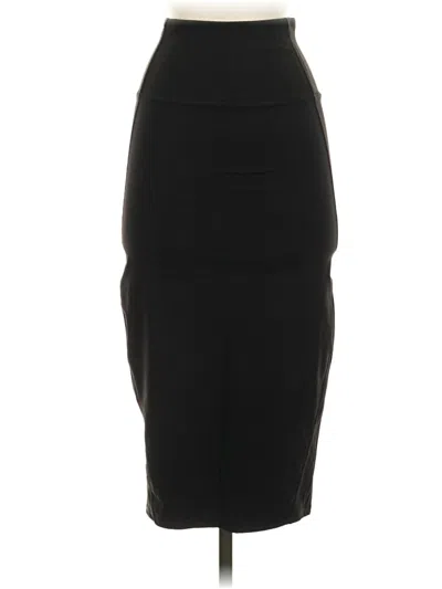 Pre-owned Unbranded Formal Skirt In Black