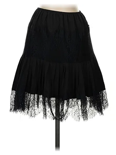 Pre-owned Unbranded Formal Skirt In Black