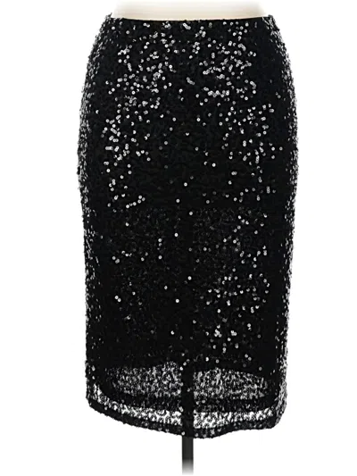 Pre-owned Unbranded Formal Skirt In Black