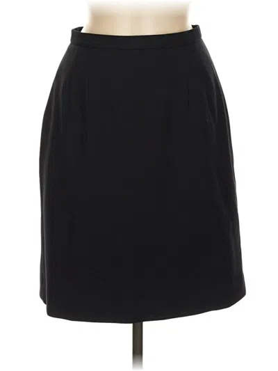 Pre-owned Unbranded Formal Skirt In Black