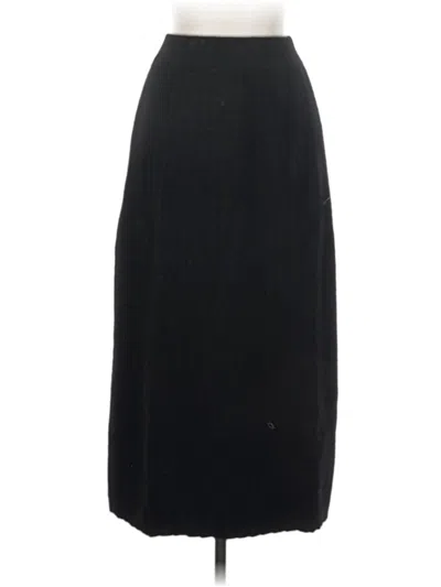 Pre-owned Unbranded Formal Skirt In Black