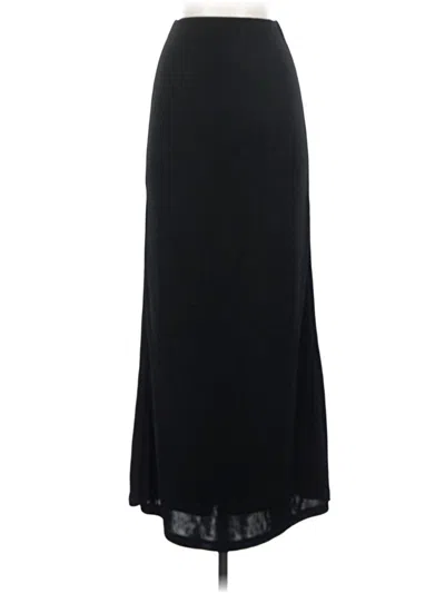 Pre-owned Unbranded Formal Skirt In Black