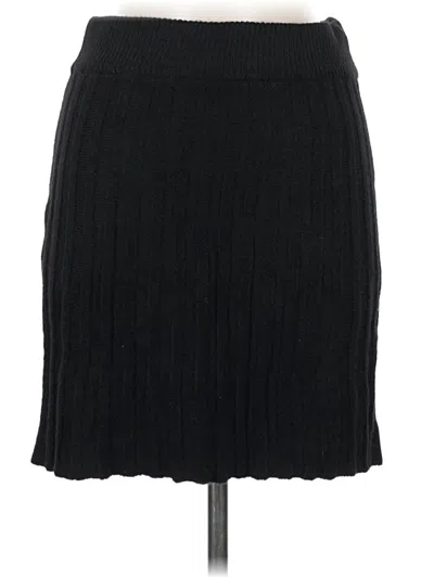 Pre-owned Unbranded Formal Skirt In Black