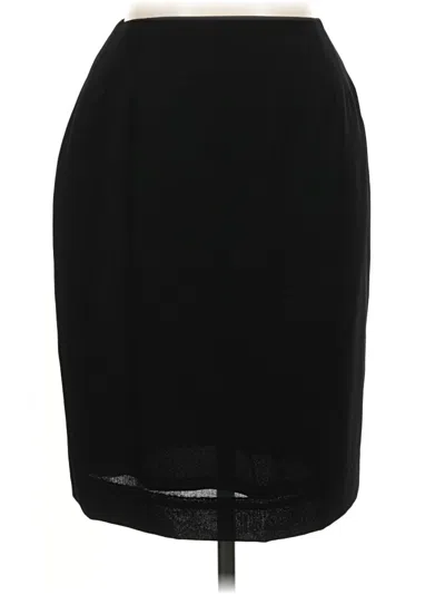Pre-owned Unbranded Formal Skirt In Black