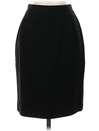 Pre-owned Unbranded Formal Skirt In Black