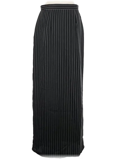 Pre-owned Unbranded Formal Skirt In Black